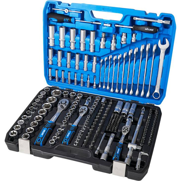 Фото - Набор инструментов Molder 219 шт. в кейсе (MT60219) Фото - Набор инструментов Molder 219 шт. в кейсе (MT60219)