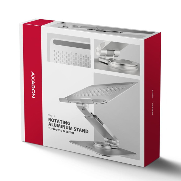 Фото - Подставка под ноутбук AXAGON STND-LR 10" - 17.3" Silver (STND-LR)