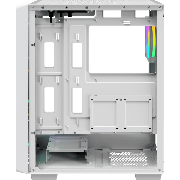 Фото - Корпус OCYPUS ATX W/O PSU GAMMA C60 WH ARGB (GAMMA-C60-WHG400XX-GL)