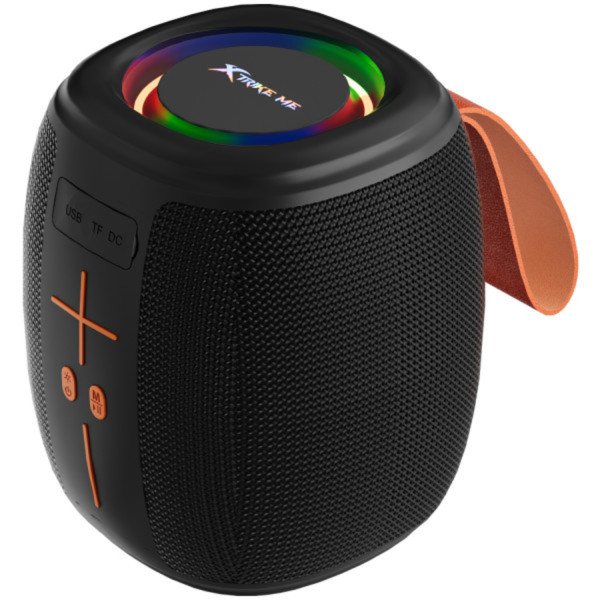 Фото - Портативная акустика XTRIKE ME 8Вт Bluetooth/SD/MP3 RGB Black (SK-301)