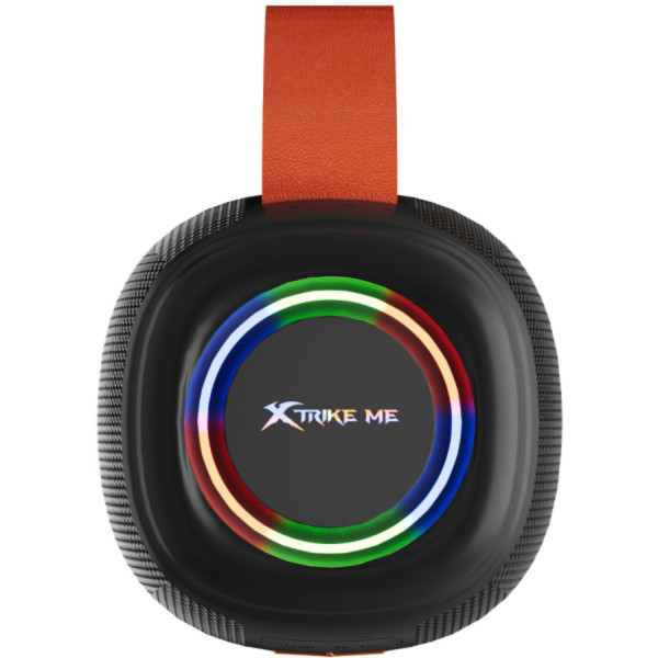 Фото - Портативная акустика XTRIKE ME 8Вт Bluetooth/SD/MP3 RGB Black (SK-301)