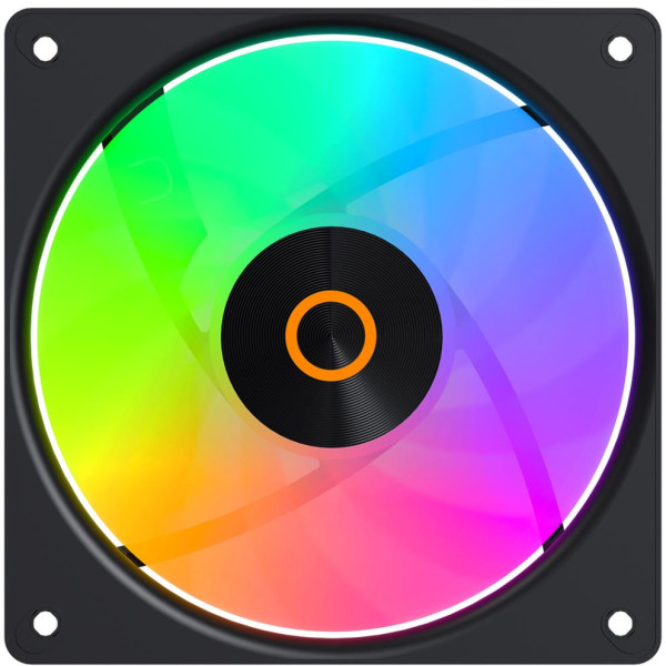 Фото - Корпусный вентилятор OCYPUS 120MM GAMMA F12 ELITE BK ARGB (GAMMA-F12-BK1AM00E-GL)
