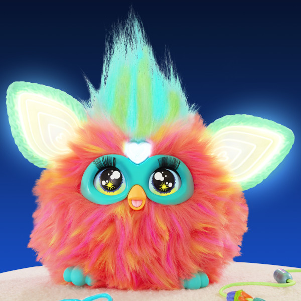 Фото - Интерактивная игрушка Hasbro Furby Коралловый (F6744)