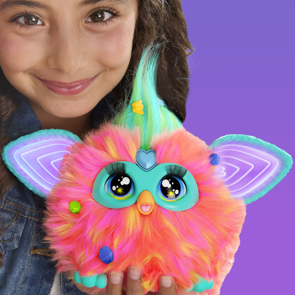 Фото - Интерактивная игрушка Hasbro Furby Коралловый (F6744)