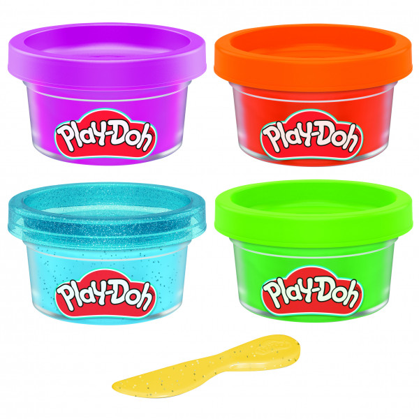 Фото - Расходники Hasbro Play-Doh 4 баночки с массой для лепки (F7172_F7558)