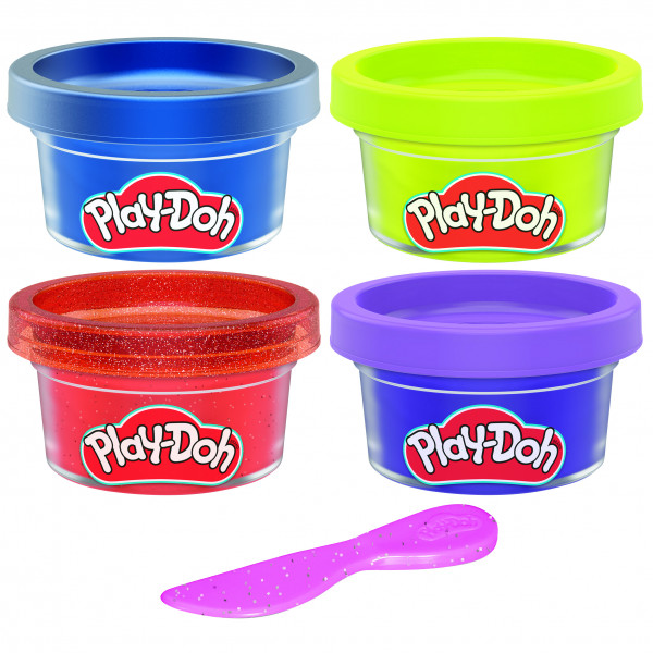 Фото - Расходники Hasbro Play-Doh 4 баночки с массой для лепки (F7172_F7569)