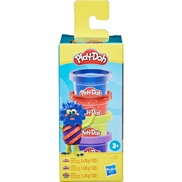 Фото - Расходники Hasbro Play-Doh 4 баночки с массой для лепки (F7172_F7569) Фото - Расходники Hasbro Play-Doh 4 баночки с массой для лепки (F7172_F7569)