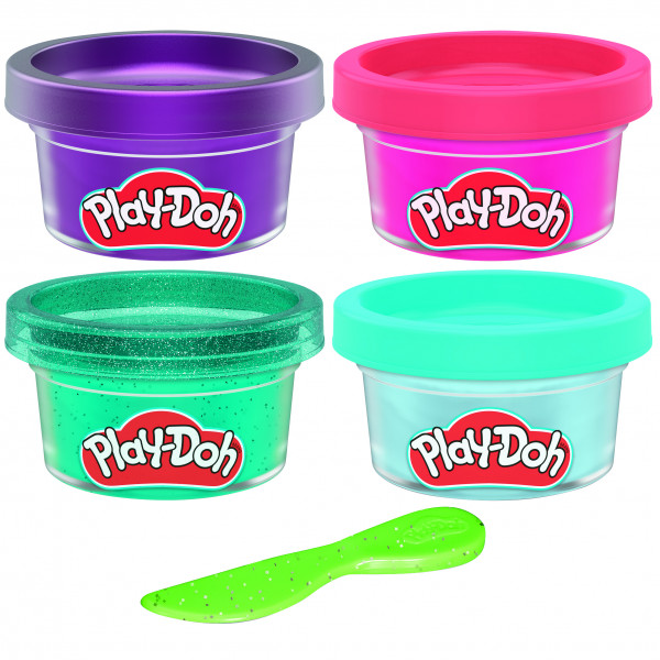 Фото - Расходники Hasbro Play-Doh 4 баночки с массой для лепки (F7172_F7570)
