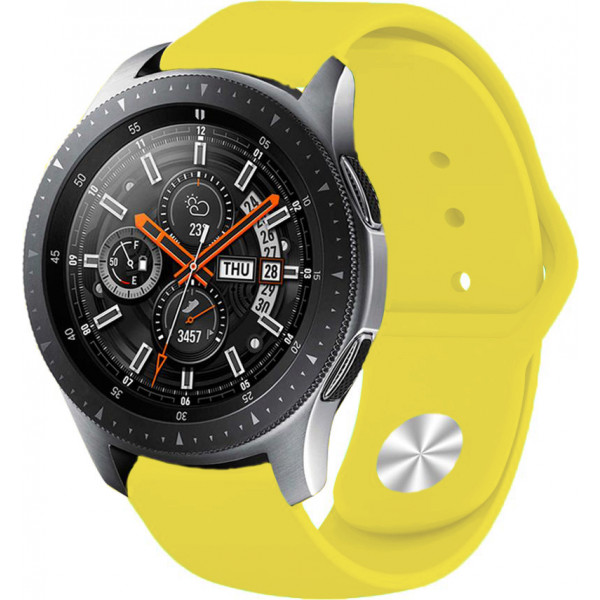 Фото - Ремешок для смарт-часов BeCover for Xiaomi Amazfit Bip/Bip Lite/Bip S Lite/GTR 42mm/GTS/TicWatch S2/TicWatch E Yellow (706201)
