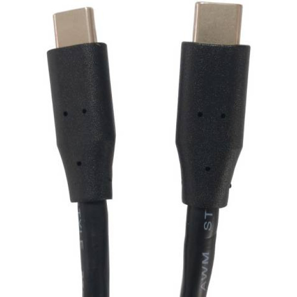 Фото - Кабель синхронизации данных Kingda USB 2.0 Type-C M-M, 2 м 60W Black (KD-UCUC3002-2m)