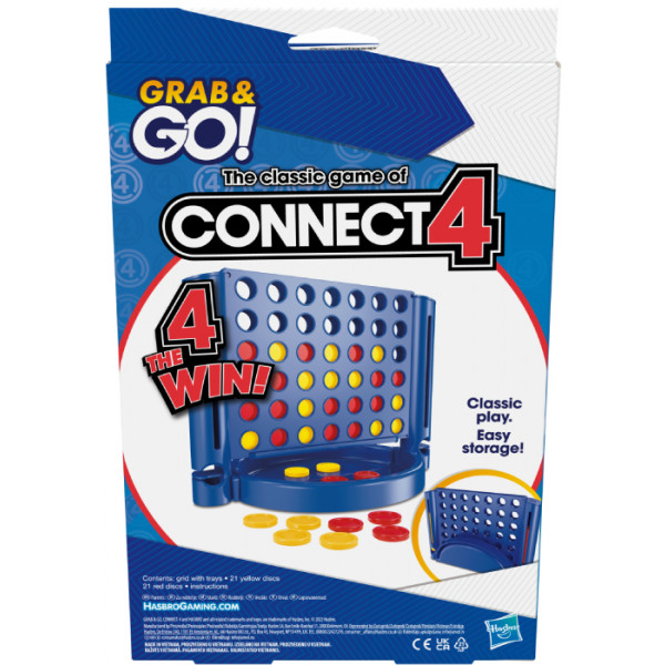 Фото - Настольная игра (5-7 лет) Hasbro Собери 4 (F8253)