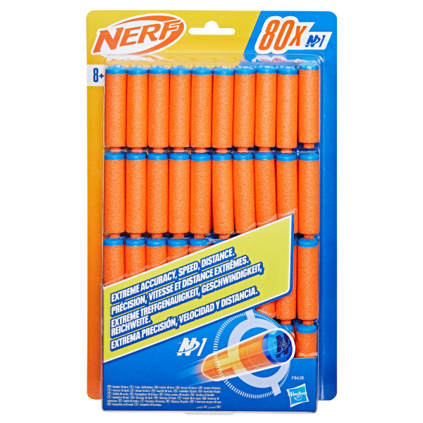 Фото - Стрелы для бластеров Hasbro 80 стрел серии ''Nerf N Series'' (F8638)