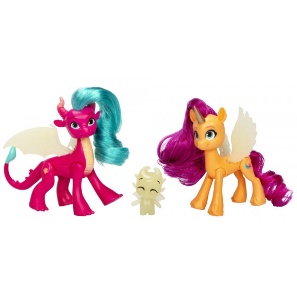 Фото - Коллекционные фигурки набор Hasbro Свет дракона серии ''Моя маленькая пони'' (F8702)