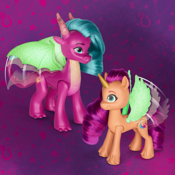 Фото - Коллекционные фигурки набор Hasbro Свет дракона серии ''Моя маленькая пони'' (F8702)