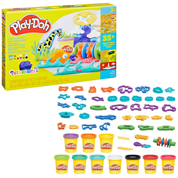 Фото - Наборы для лепки Hasbro Play-Doh Мир суши, воздуха и моря (F8788)