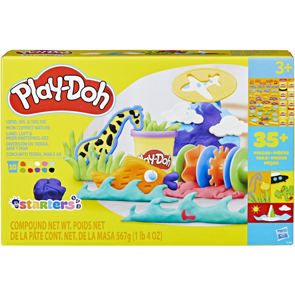 Фото - Наборы для лепки Hasbro Play-Doh Мир суши, воздуха и моря (F8788) Фото - Наборы для лепки Hasbro Play-Doh Мир суши, воздуха и моря (F8788)