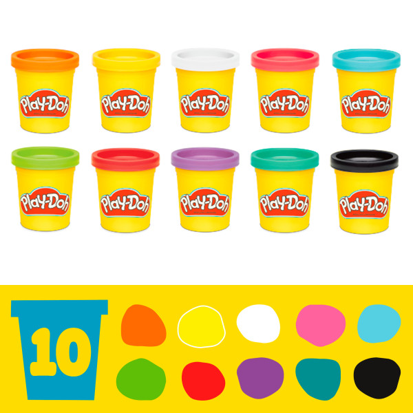 Фото - Наборы для лепки Hasbro Play-Doh Мир суши, воздуха и моря (F8788)