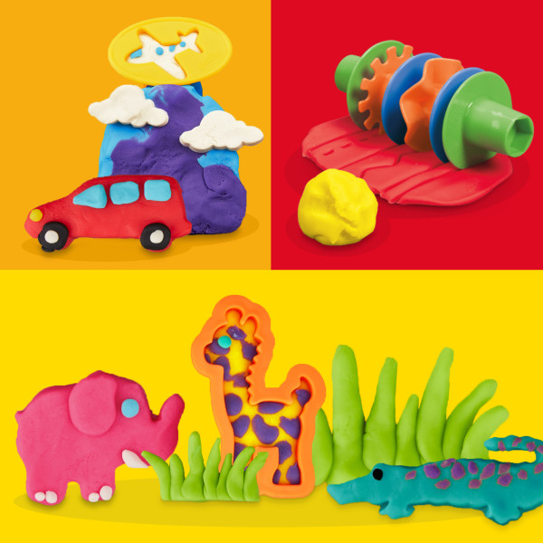 Фото - Наборы для лепки Hasbro Play-Doh Мир суши, воздуха и моря (F8788)