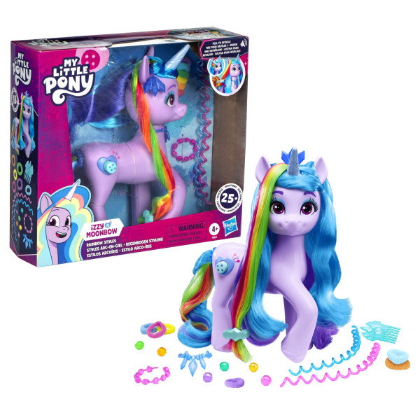 Фото - Коллекционная интерактивная фигурка My Little Pony Хрустальная магия Иззи (F8825)