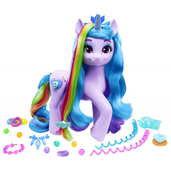 Фото - Коллекционная интерактивная фигурка My Little Pony Хрустальная магия Иззи (F8825)