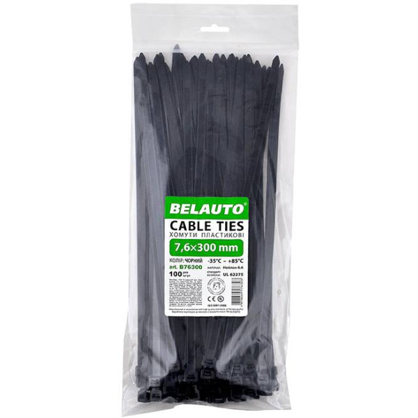 Фото - Набор хомутов BelAuto 7.6x300 (B76300)