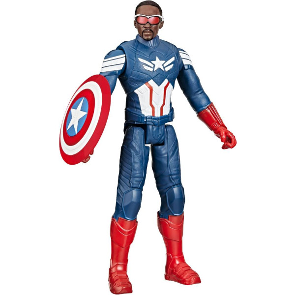 Фото - Коллекционная фигурка Hasbro Капитан Америка серии "Капитан Америка. Чудесный новый мир", 30 см (F9276)