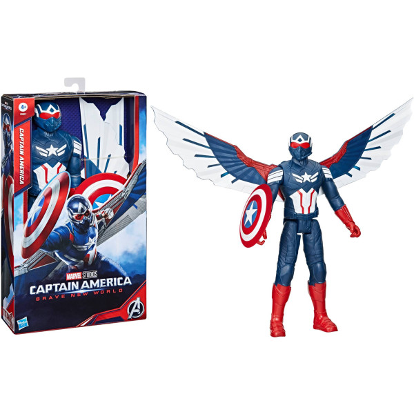 Фото - Коллекционная фигурка Hasbro Капитан Америка серии "Капитан Америка. Чудесный новый мир" (F9301)