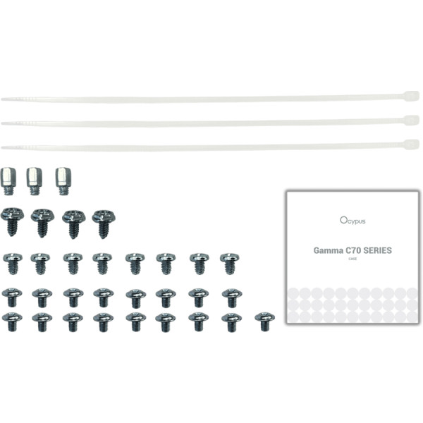 Фото - Корпус OCYPUS ATX W/O PSU GAMMA C70 WH ARGB (GAMMA-C70-WHG400XX-GL)