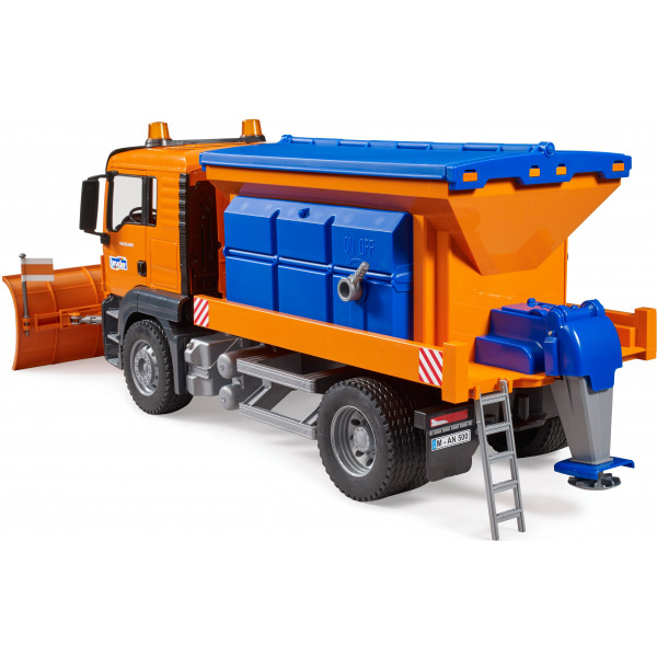 Фото - Наземная спецтехника BRUDER Снегоуборочное авто MAN TGS (03785)