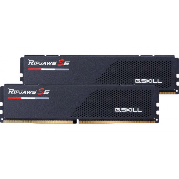 Фото - Память DDR G.Skill Ripjaws S5 Black DDR5-5200 64GB (2x32GB) (F5-5200J4040A32GX2-RS5K)
