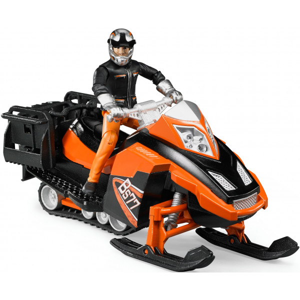 Фото - Автотранспорт BRUDER Снегоход с водителем (40822)