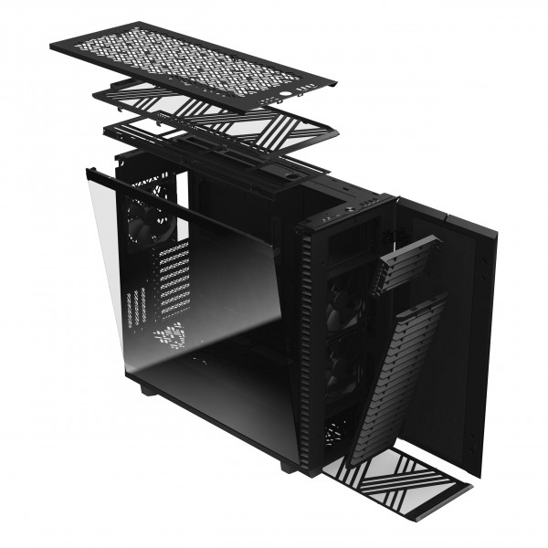 Фото - Корпус Fractal design ATX без БП Define 7 XL Black TG Dark Tint Define 7 XL B TG Dark (FD-C-DEF7X-03)