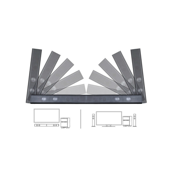 Фото - Компьютерная акустика 2.1 F&D T-200X Black