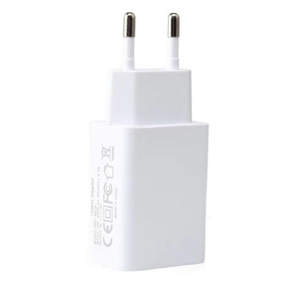 Фото - Сетевое зарядное устройство Ridy USB 5V/2.1А White (Ridy-10) (000057931)