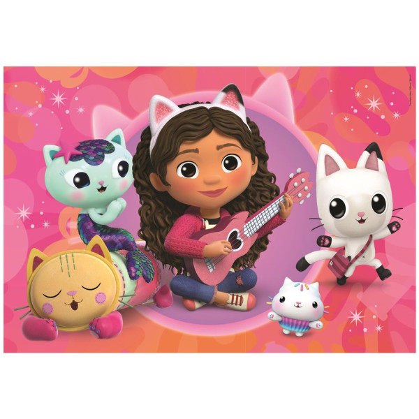 Фото - Пазлы (3-4 года) Clementoni 2в1 Gabby`s Dollhouse 2 по 20 эл. (24802)