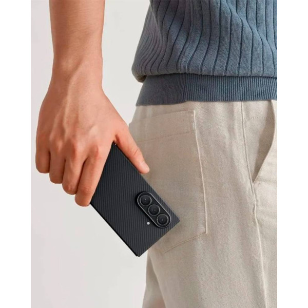 Фото - Чехол для смартфона Pitaka Ultra-Slim Case Twill Black/Grey for Samsung Galaxy Z Fold 7 (FBFOLD7)