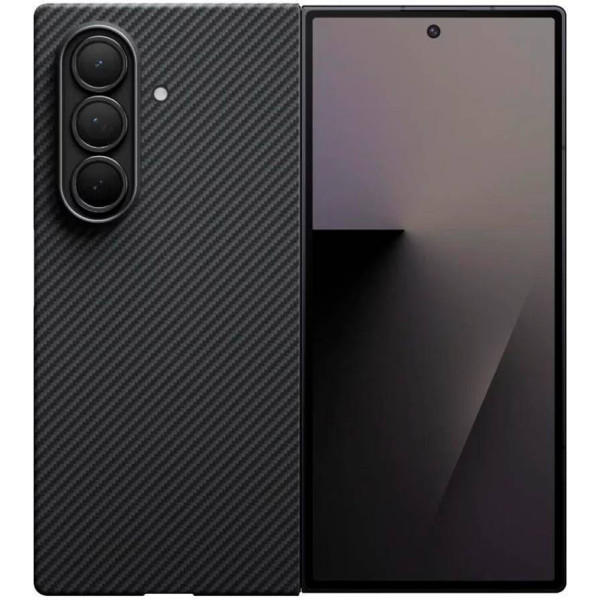 Фото - Чехол для смартфона Pitaka Ultra-Slim Case Twill Black/Grey for Samsung Galaxy Z Fold 7 (FBFOLD7) Фото - Чехол для смартфона Pitaka Ultra-Slim Case Twill Black/Grey for Samsung Galaxy Z Fold 7 (FBFOLD7)