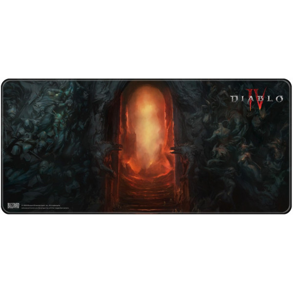 Фото - Коврик для мыши игровой Diablo IV IV - Gate of Hell XL (FBLMPD4HELLGT21XL)