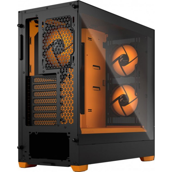 Фото - Корпус Fractal design ATX без БП Pop Air RGB Orange Core TG (FD-C-POR1A-05)