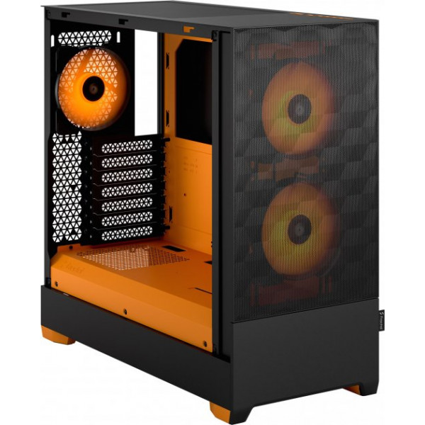 Фото - Корпус Fractal design ATX без БП Pop Air RGB Orange Core TG (FD-C-POR1A-05)