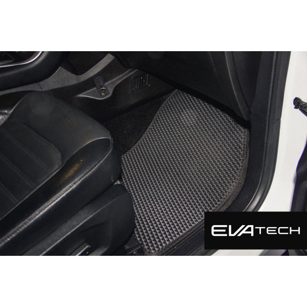 Фото - Коврики ворсовые в салон авто EVAtech Standard для Ford Edge 2014-2018 2 поколение SUV USA черный кант FD12345CV5LA2VEB