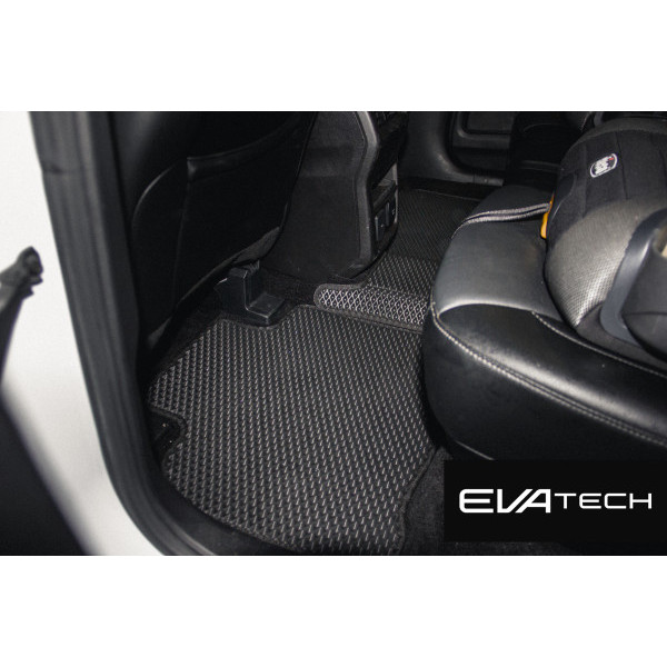 Фото - Коврики ворсовые в салон авто EVAtech Standard для Ford Edge 2014-2018 2 поколение SUV USA черный кант FD12345CV5LA2VEB