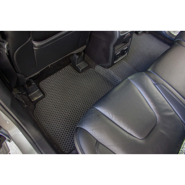 Фото - Коврики ворсовые в салон авто EVAtech Standard для Ford Edge 2014-2018 2 поколение SUV USA черный кант FD12345CV5LA2VEB