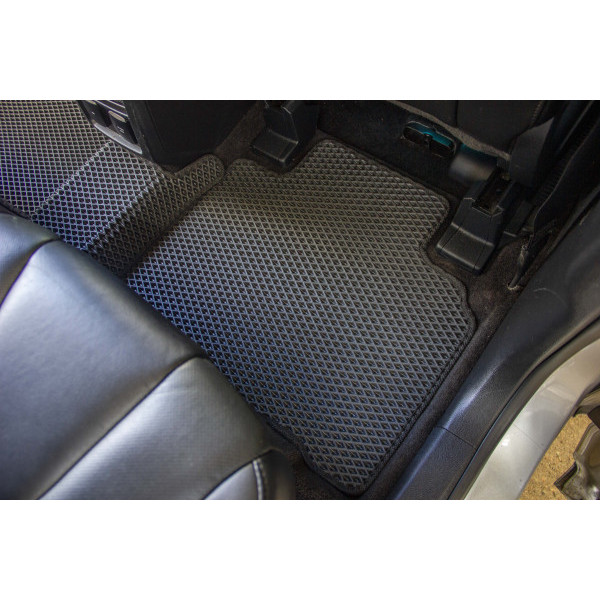 Фото - Коврики ворсовые в салон авто EVAtech Standard для Ford Edge 2014-2018 2 поколение SUV USA черный кант FD12345CV5LA2VEB