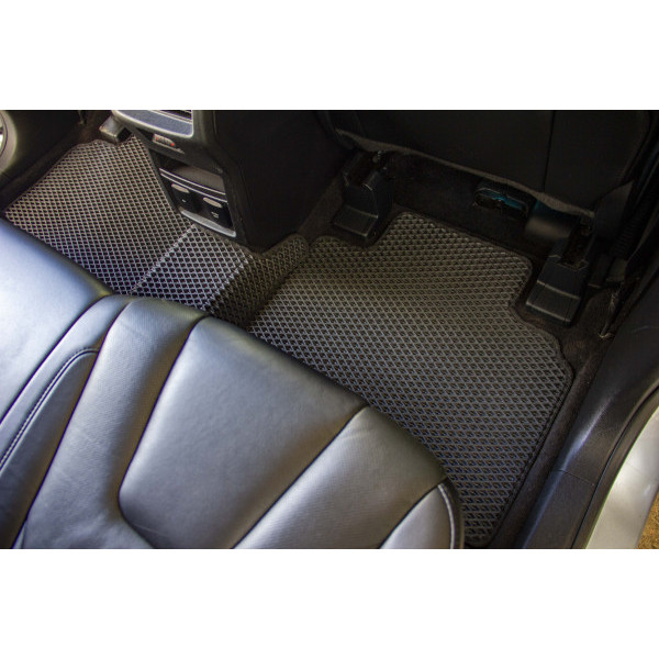 Фото - Коврики ворсовые в салон авто EVAtech Standard для Ford Edge 2014-2018 2 поколение SUV USA черный кант FD12345CV5LA2VEB
