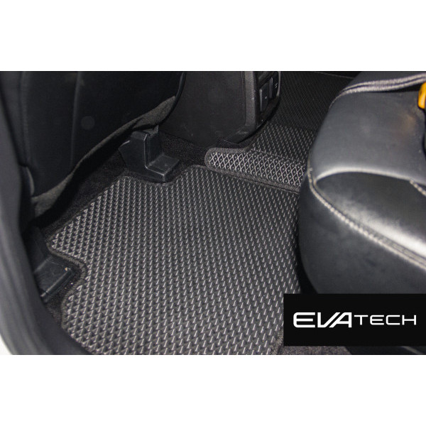 Фото - Коврики ворсовые в салон авто EVAtech Standard для Ford Edge 2014-2018 2 поколение SUV USA черный кант FD12345CV5LA2VEB