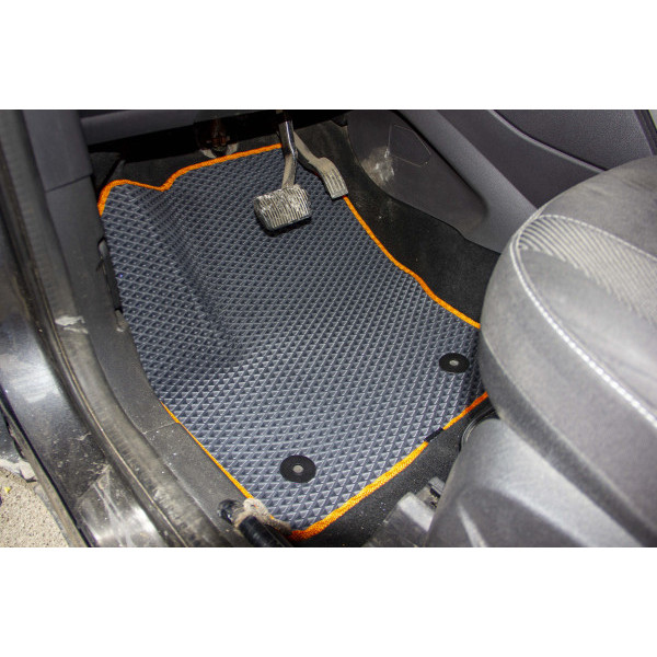 Фото - EVA коврики в салон авто передние EVAtech для Escape Ford 2012-2015 3 поколение SUV USA FD1577AD2SBB