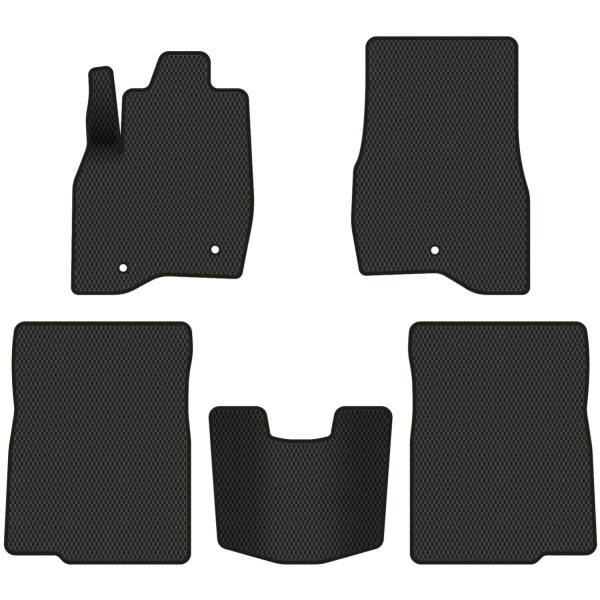 Фото - EVA коврики в салон авто EVAtech для Explorer Restyling 7 seats (2+3+2) Ford 2016-2019 5 поколение SUV USA FD357C5AV3RBB
