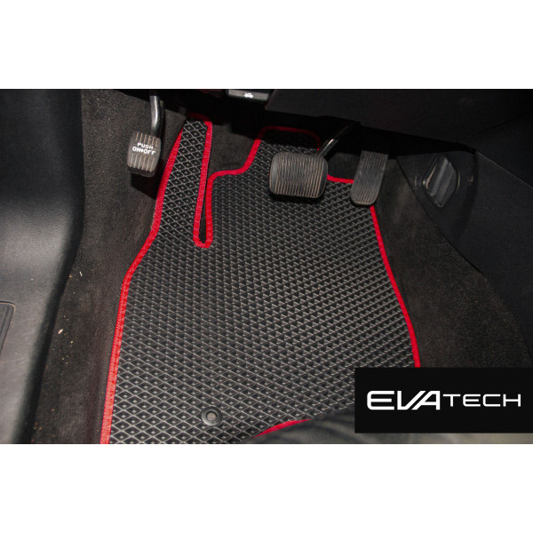 Фото - EVA коврики в салон авто передние EVAtech для Explorer Restyling 6 seats (2+2+2) Ford 2016-2019 5 поколение SUV USA FD43565A2AV3RGB