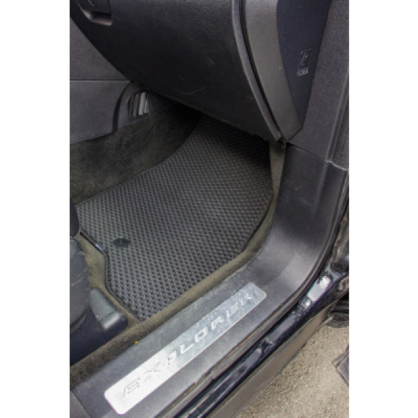 Фото - EVA коврики в салон авто передние EVAtech для Explorer Restyling 6 seats (2+2+2) Ford 2016-2019 5 поколение SUV USA FD43565A2AV3RGB